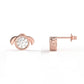 Aurora Moissanite Diamond Ear rings for Kids  1.05 Carat