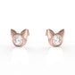 Bella Kids Moissanite diamond Earrings 1.05 Carat