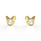 Bella Kids Moissanite diamond Earrings 1.05 Carat