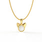 Azalea Kid's Pendant- 1.03 Carat Moissanite diamond