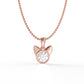 Azalea Kid's Pendant- 1.03 Carat Moissanite diamond