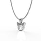 Azalea Kid's Pendant- 1.03 Carat Moissanite diamond