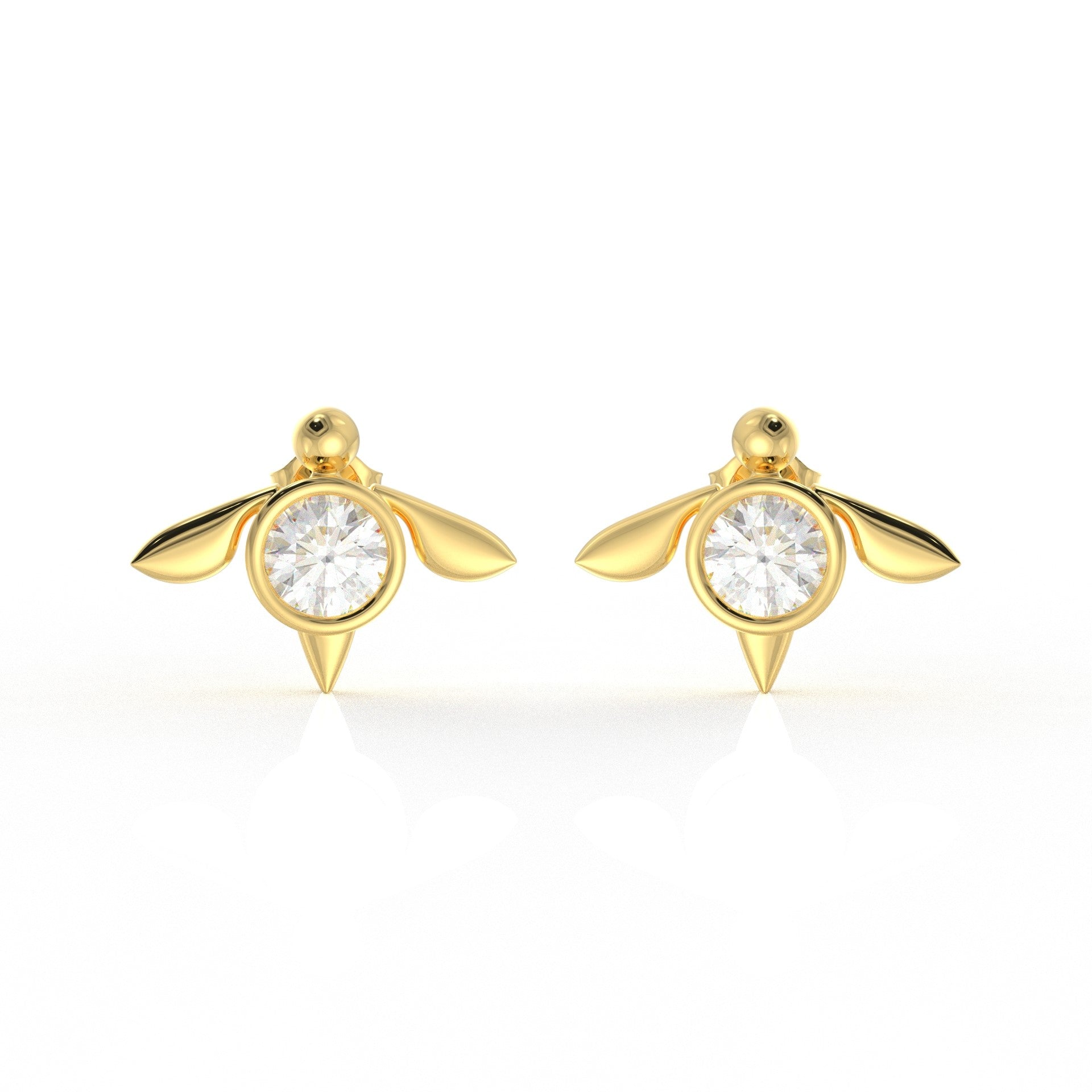 Ivy Kids Moissanite diamond  Earrings 1.05 Carat