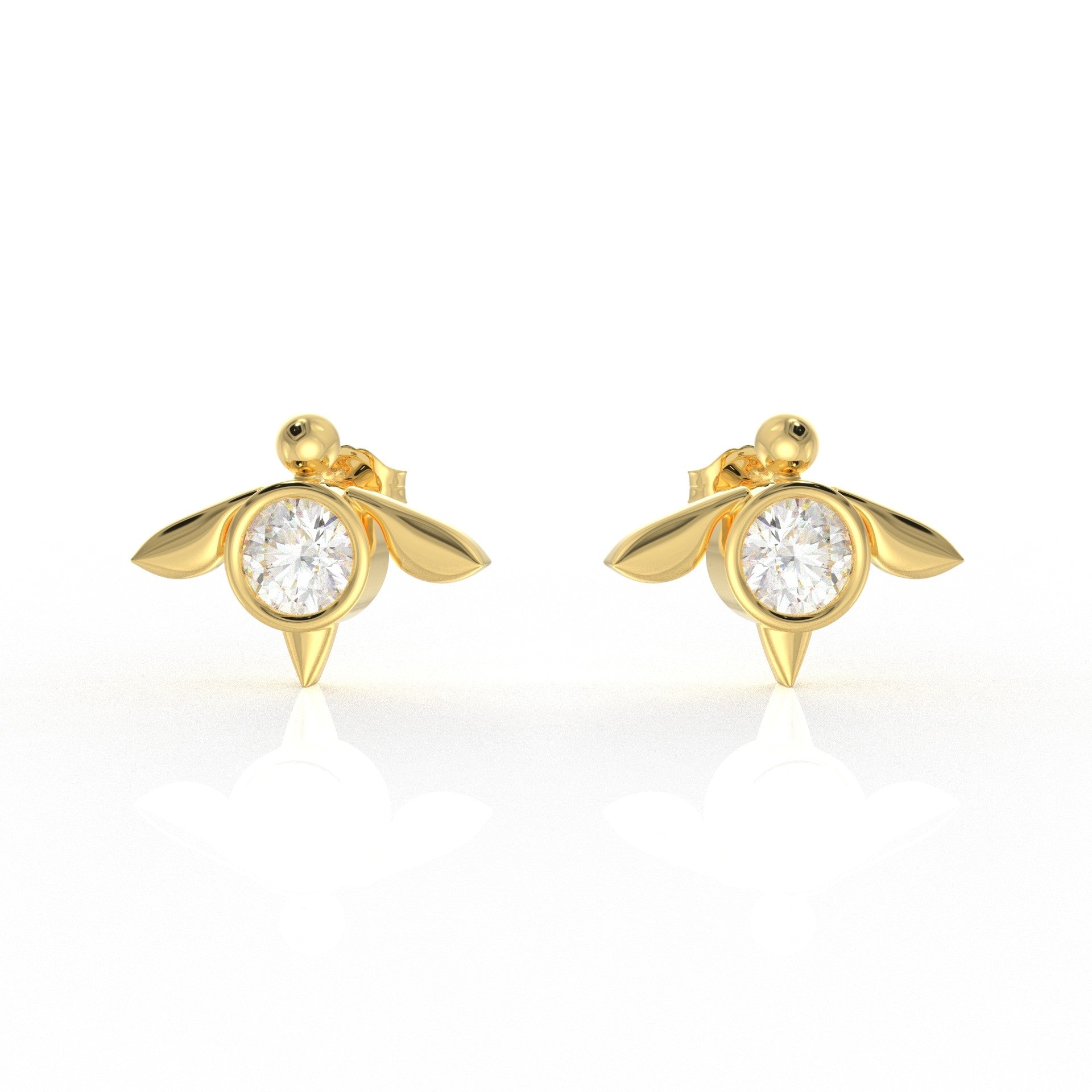 Ivy Kids Moissanite diamond Earrings 1.05 Carat