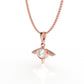 Imogen Kid's Pendant- 1.03 Carat moissanite diamond