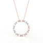 Mia Baguette Necklace- 4.55 Carat Diamond Moissanite