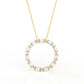 Mia Baguette Necklace- 4.55 Carat Diamond Moissanite