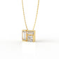 Ella Pendant Necklace- 3.02 Carat Moissanite diamond