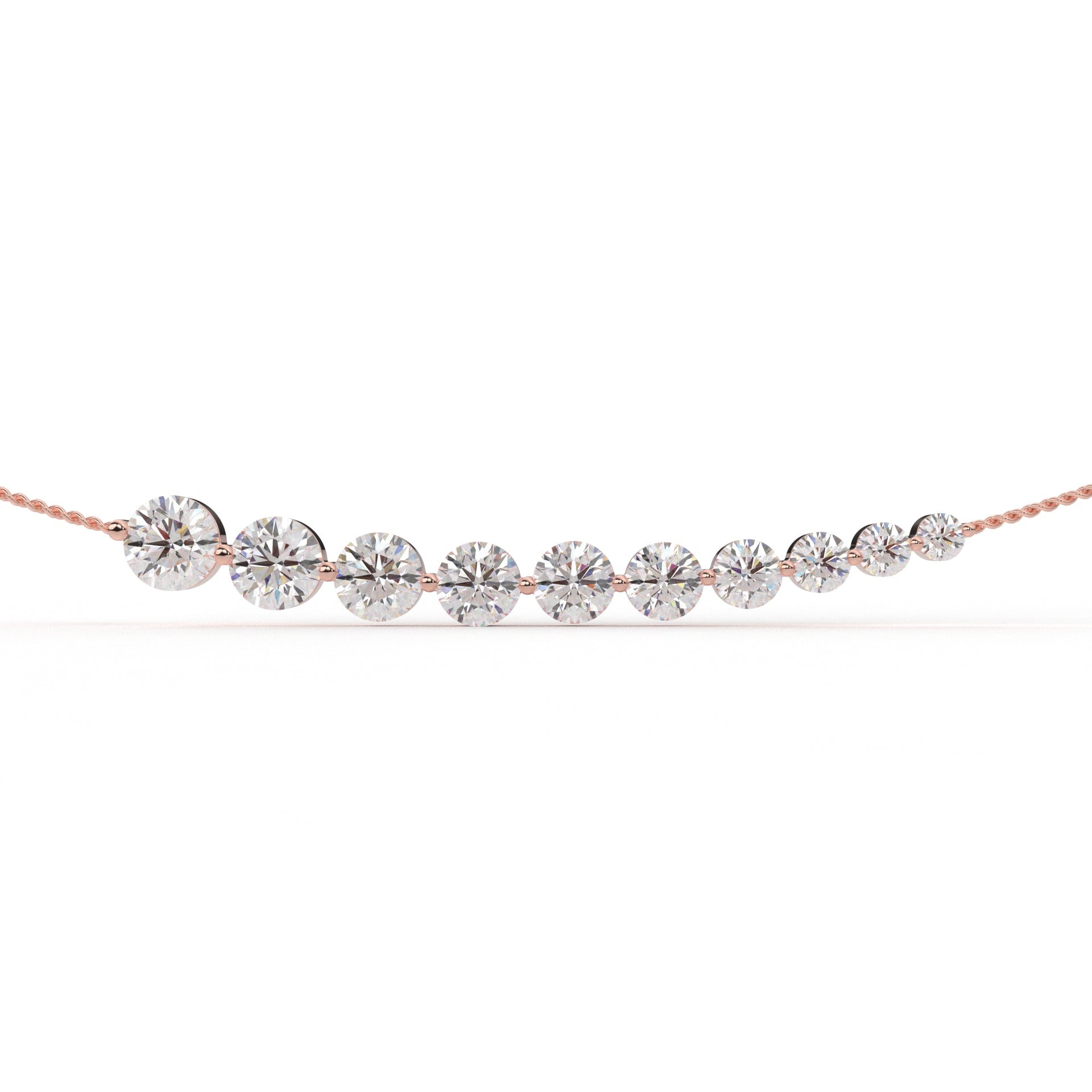 Isla Moissanite diamond Pendant- 1.77 carat