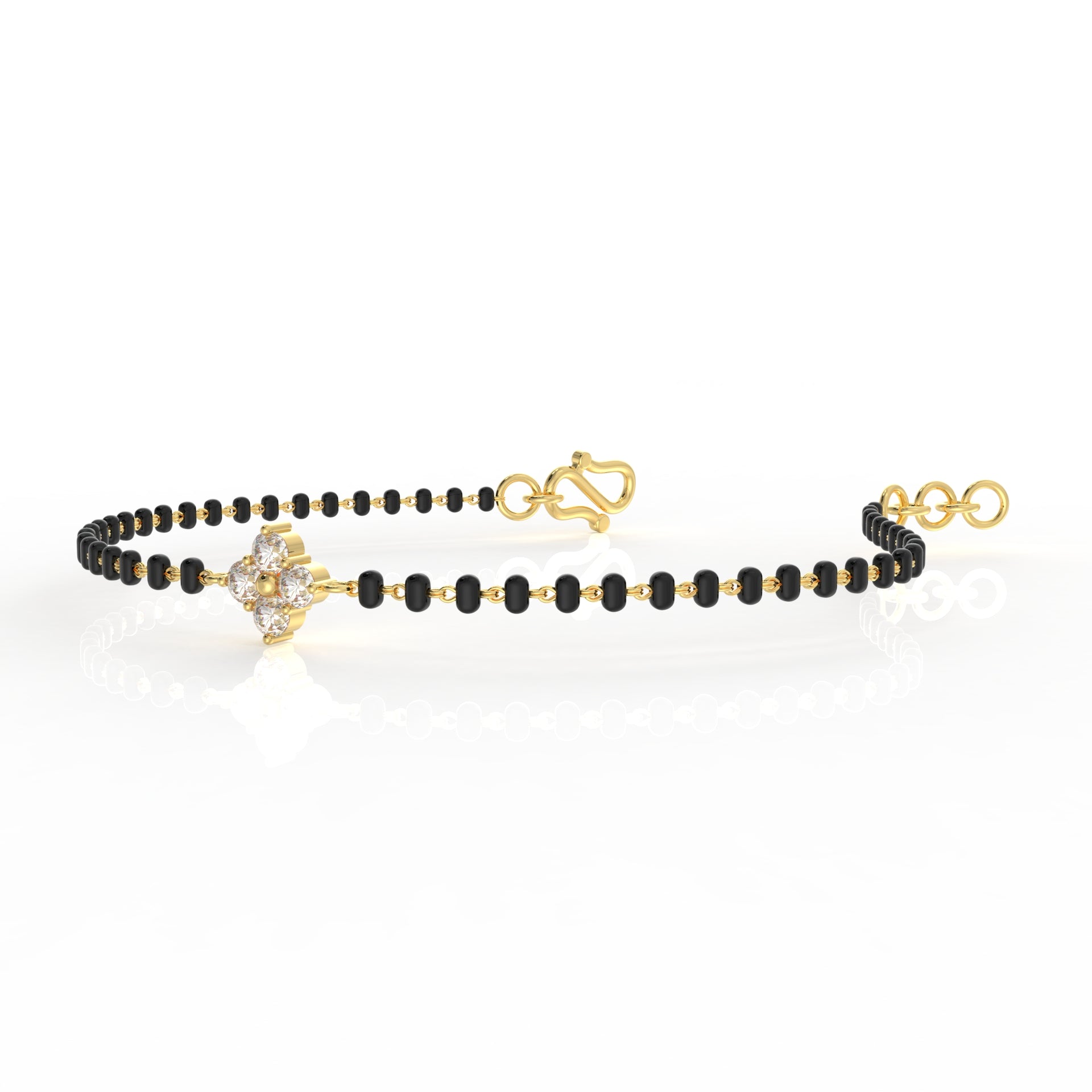 Four Petals Moissanite Bracelet