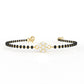 Cluster Mangalsutra moissanite diamond Bracelet