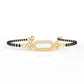Geometry Moissanite diamond Bangle mangalsutra