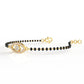 Evil eye Moissanite diamond Plain chain and Mangalsutra