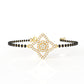 Chrysanthemum Moissanite Diamond mangalsutra