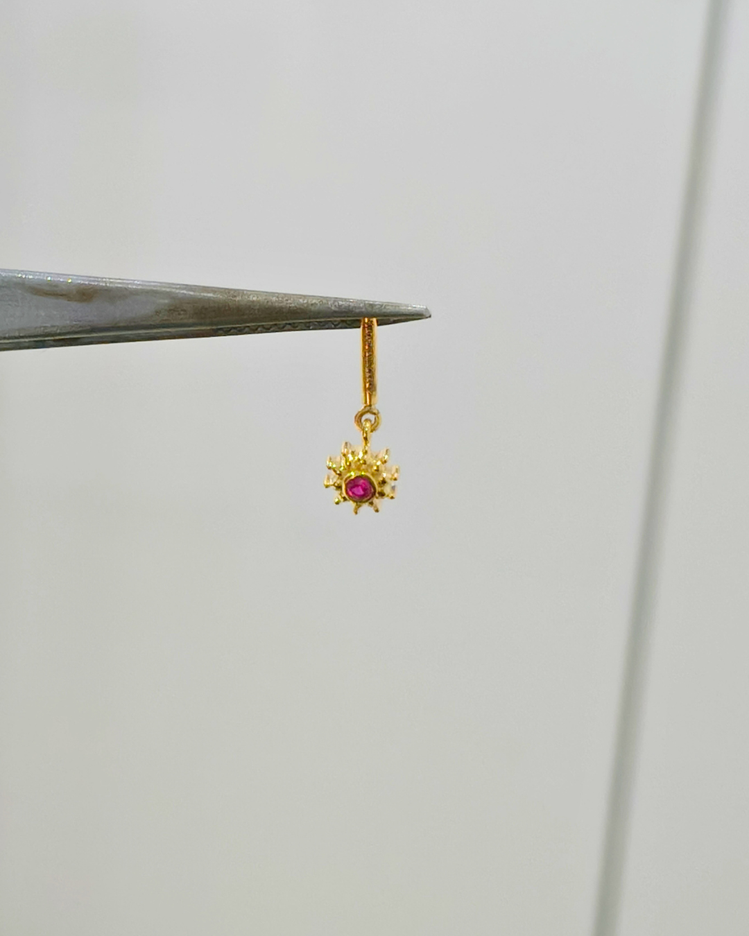 Aruna Ruby Bugadi Earrings