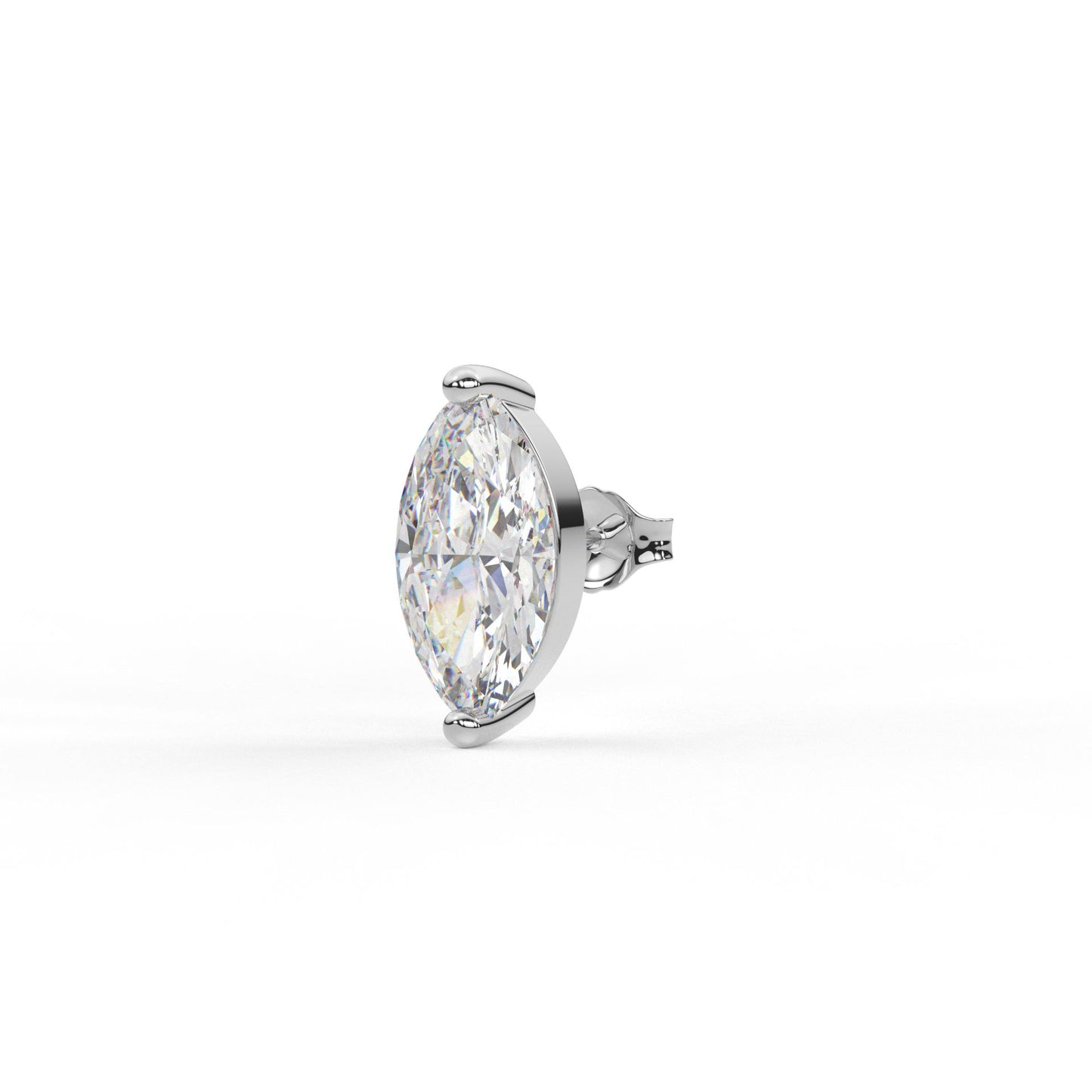 Celeste Studs by Vai Ra- Moissanite and Lab Diamond