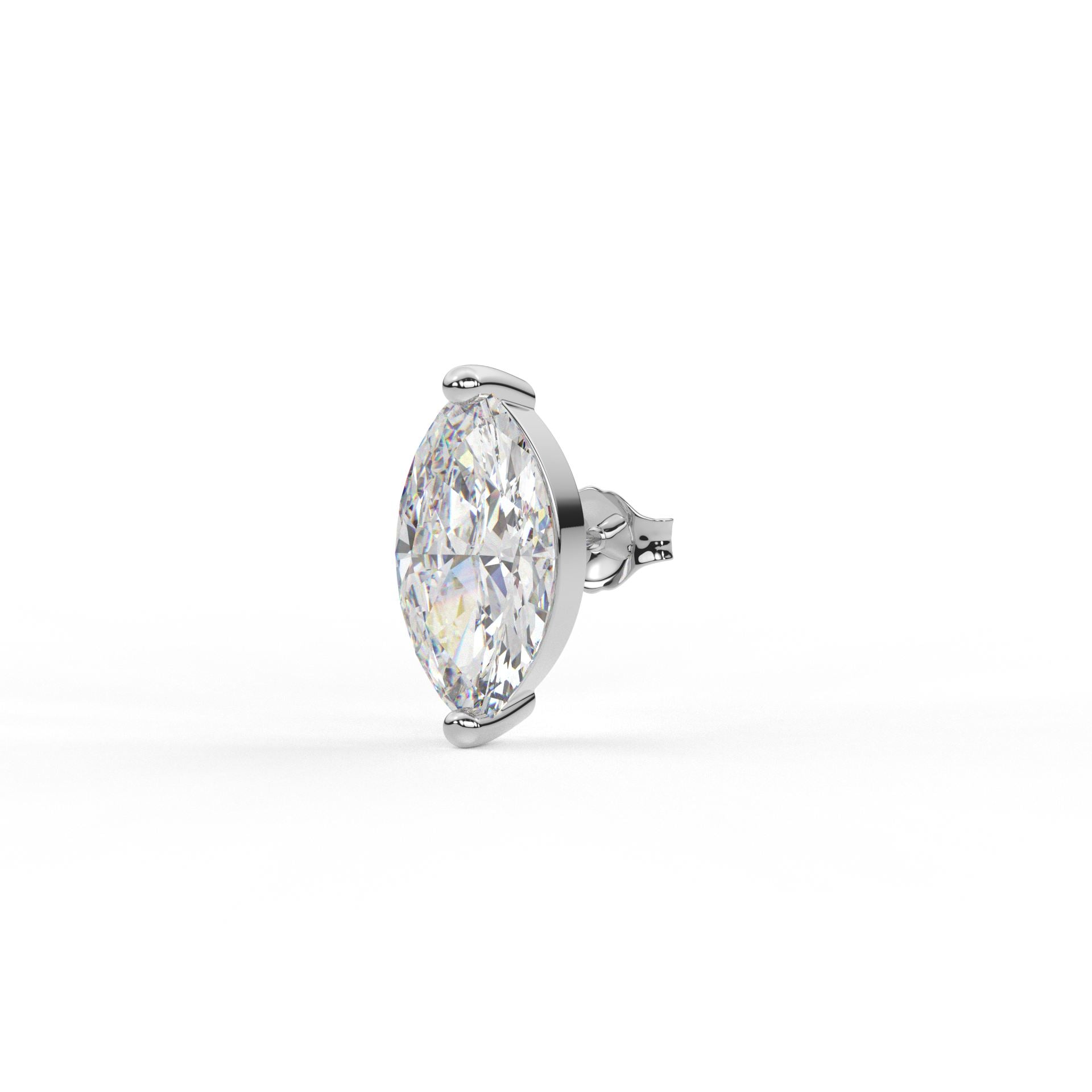 Celeste Studs by Vai Ra- Moissanite and Lab Diamond