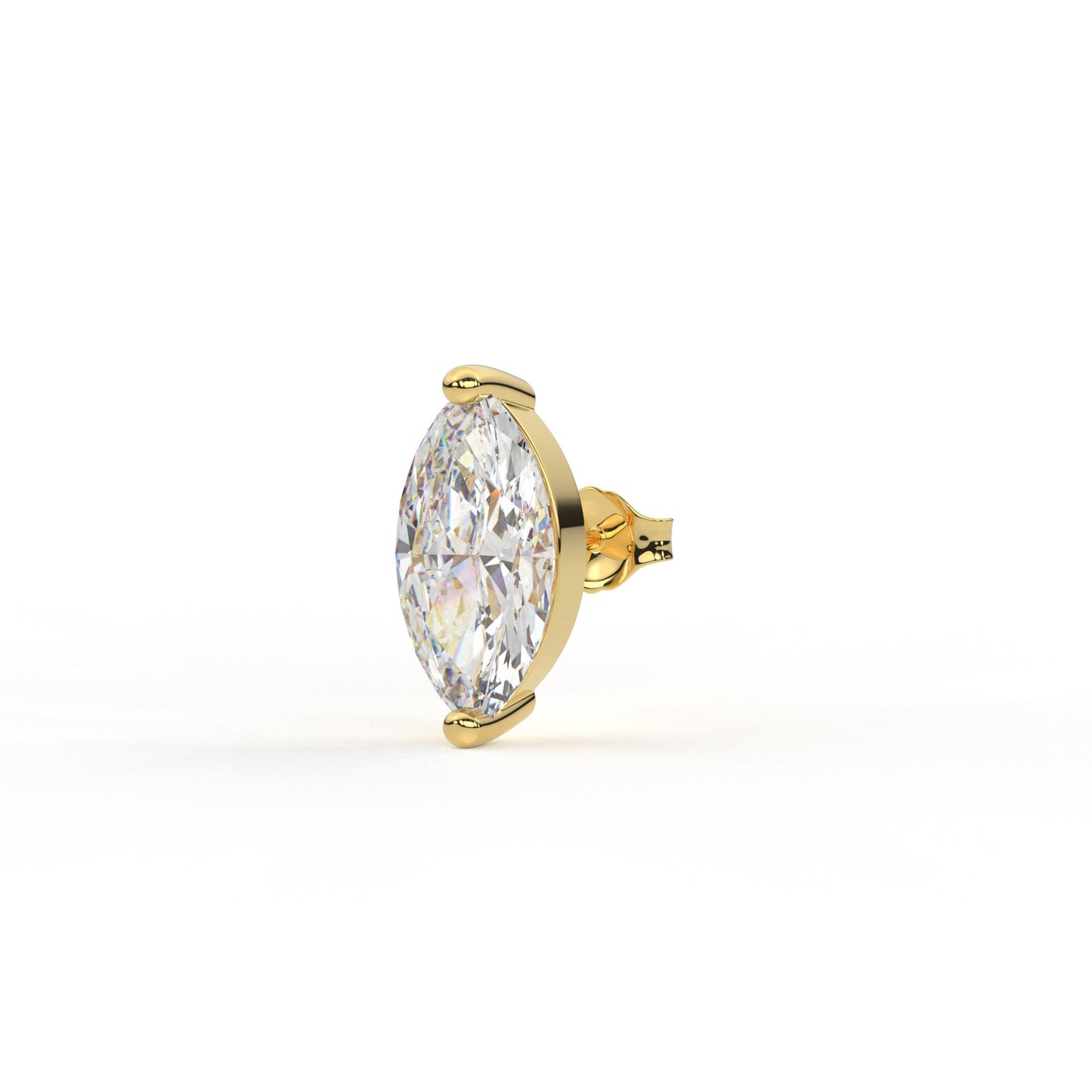 Celeste Studs by Vai Ra- Moissanite and Lab Diamond