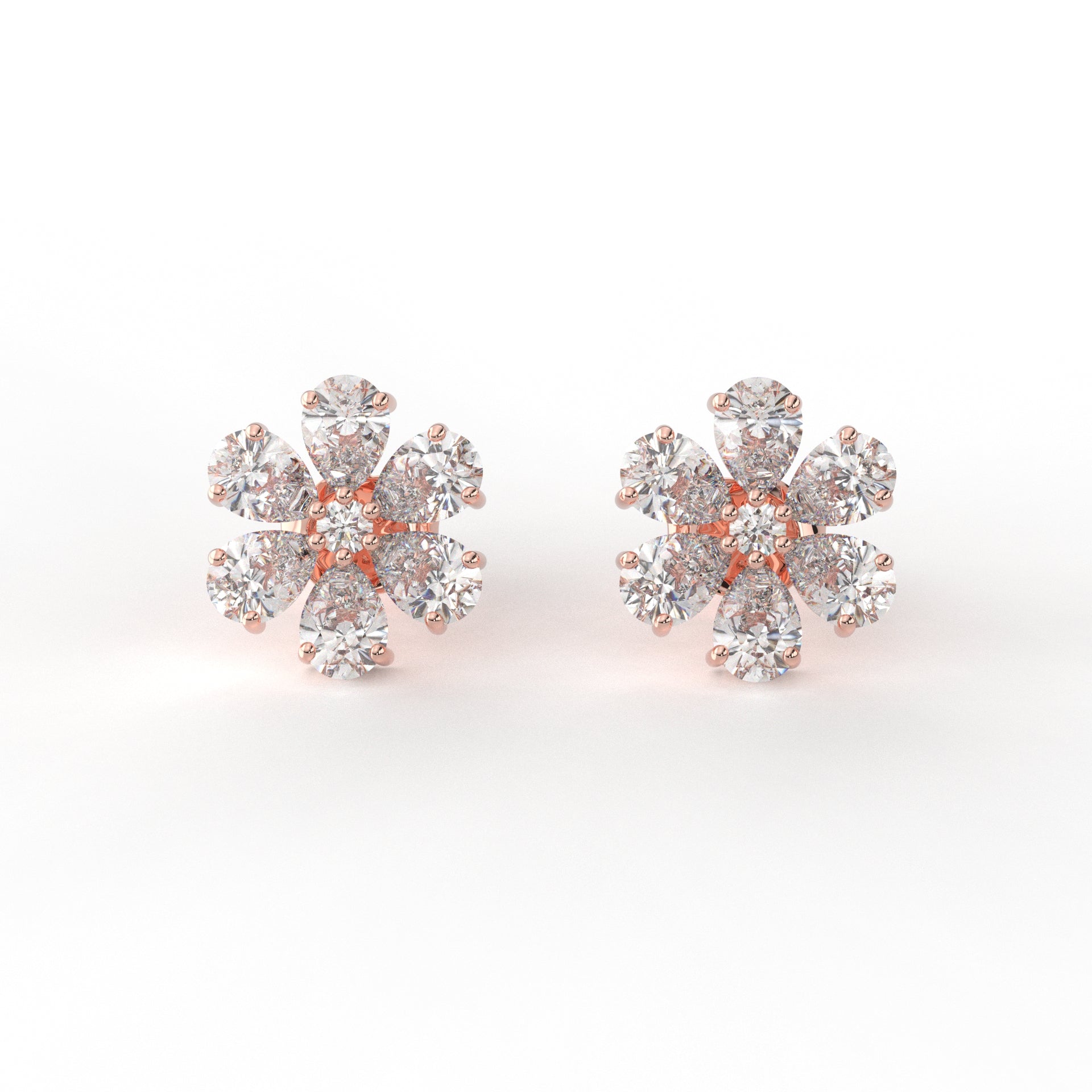 Moissanite Diamond Earring