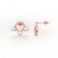 Moissanite Diamond Earring studs