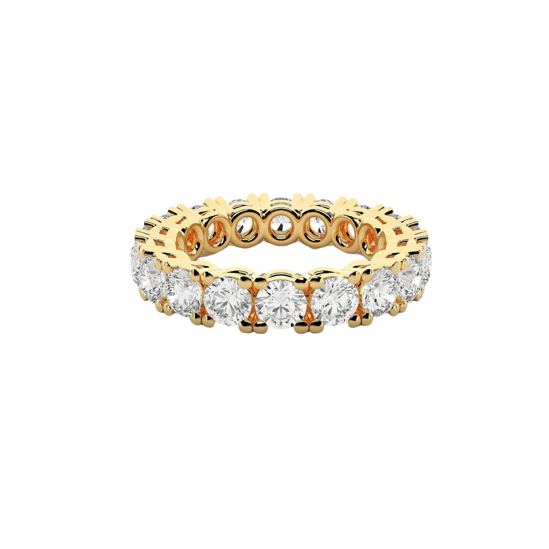 Moissanite Diamond eternity Ring