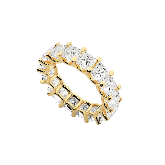 Cushion Eternity Band - 9.14 CT