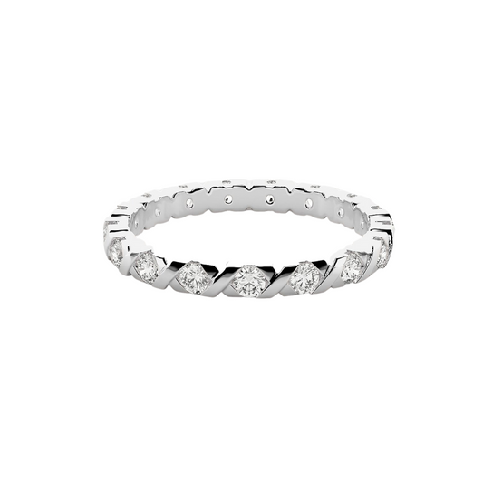 X Eternity Band - 0.51 CT