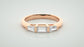 Three Baguette Ring - 0.48 CT