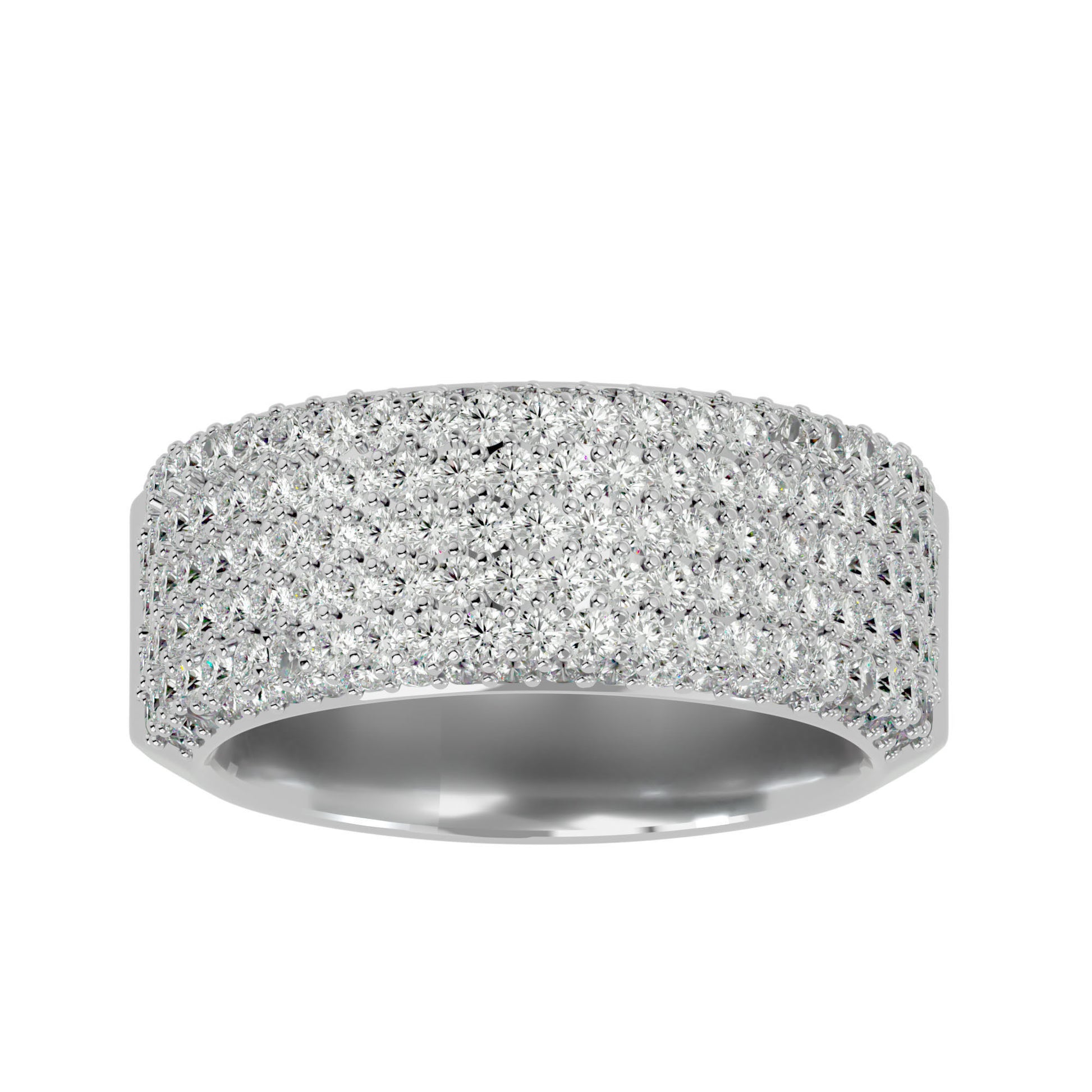 Moissanite Diamond Ring