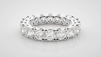 Moissanite Diamond eternity Ring