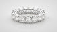 Moissanite Diamond eternity Ring