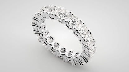 Moissanite Diamond eternity Ring