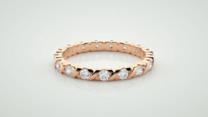 X Eternity Band - 0.51 CT