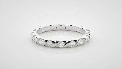 X Eternity Band - 0.51 CT