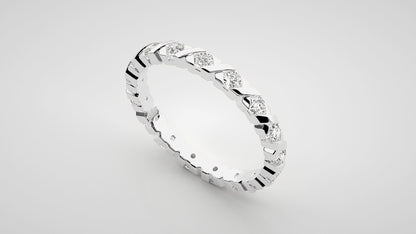 X Eternity Band - 0.51 CT