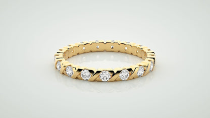 X Eternity Band - 0.51 CT