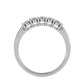 Five Moissanite Stone Band