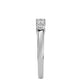 Five Moissanite Stone Band