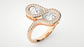 Toi Et Moi Pear Solitaire Ring (1.61 CT)