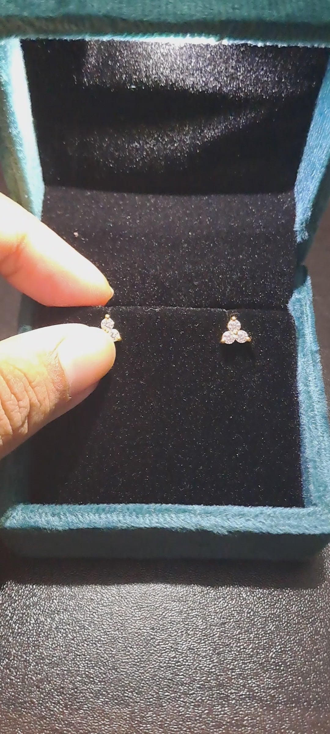 Moissanite Diamond Earring