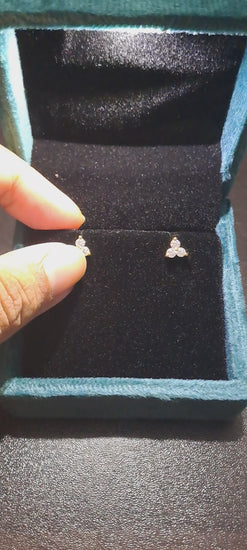 Moissanite Diamond Earring