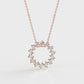 Ava Pendant 1.64 Carat Moissanite diamond
