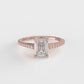Avery Solitaire Ring 1.21 CT Moissanite Diamond