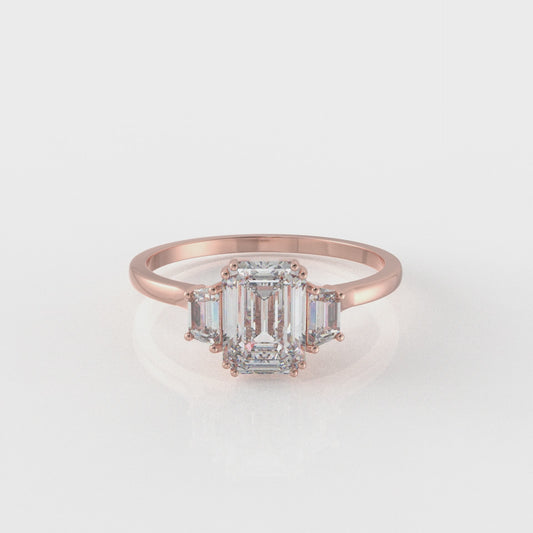 Orla Ring - 1.29 Ct Moissanite Diamond
