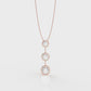 Cora Pendant 3.38 Carat Moissanite diamond