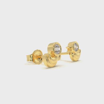 Ducky Earrings (0.14 CT)