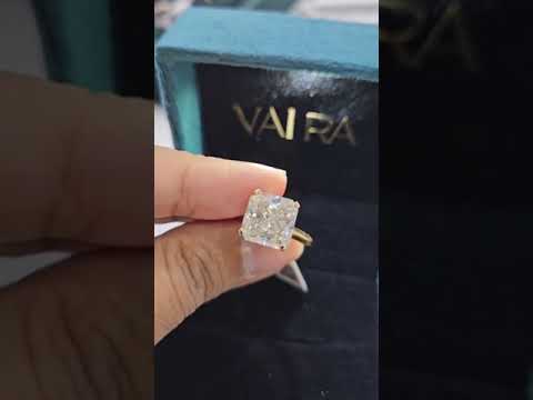 Anvi Statement Ring in Moissanite by Vai Ra
