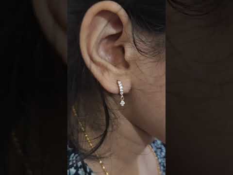 Akshi Kids Earrings 0.2 CT in Moissanite and Lab Diamonds by Vai Ra