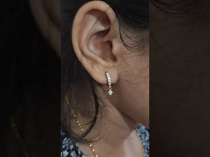 Akshi Kids Earrings 0.2 CT in Moissanite and Lab Diamonds by Vai Ra
