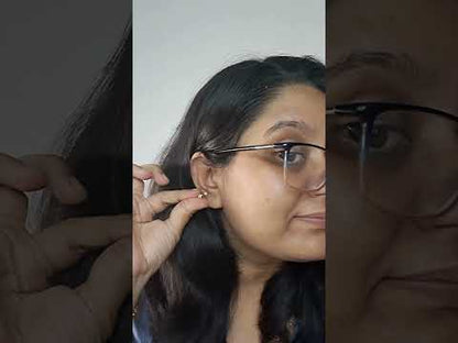 Dragonfly Diamond Piercing Earrings and nose pin